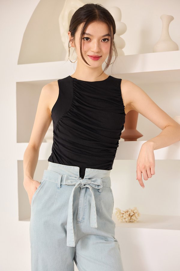 Kyra Top In Classic Black