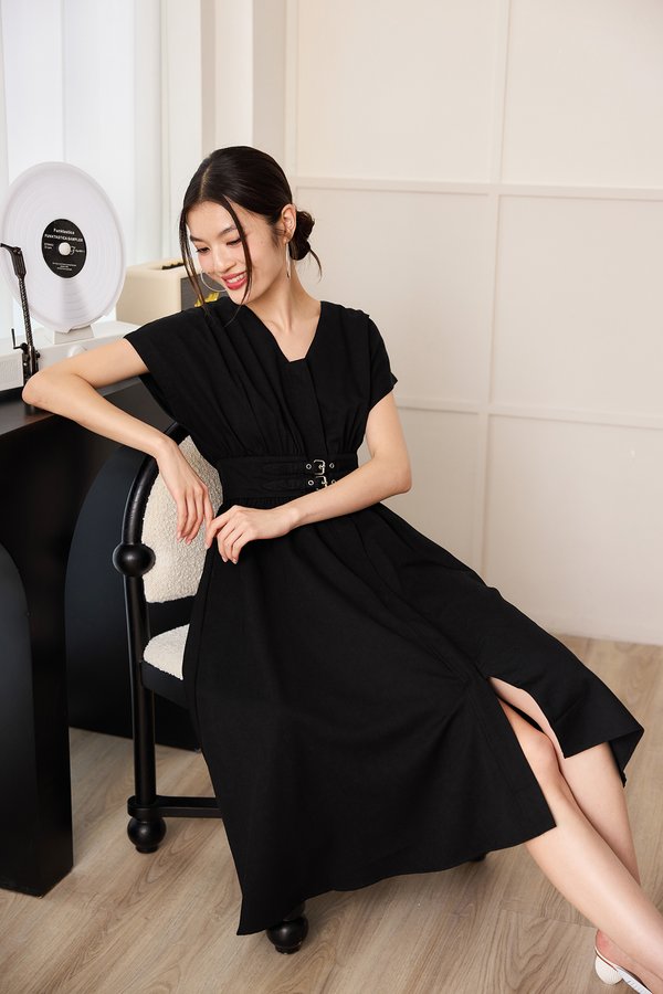 Aura Dress In Classic Black