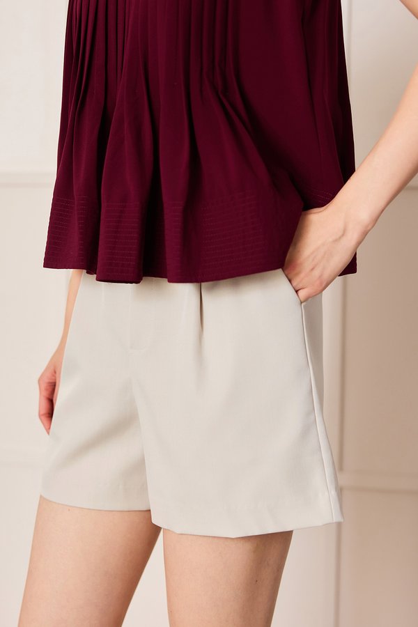 Lyon Shorts In Stone