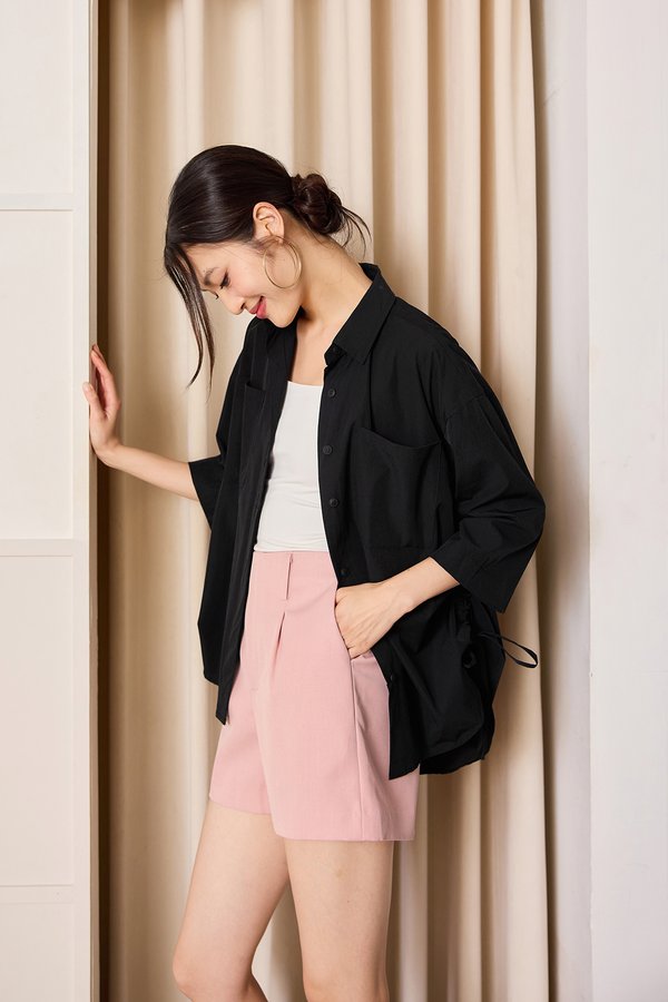 Yasmine Top In Classic Black