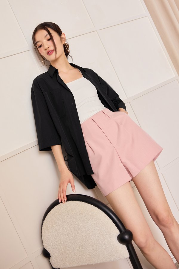 Yasmine Top In Classic Black