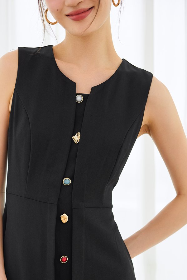 Leah Dress In Classic Black