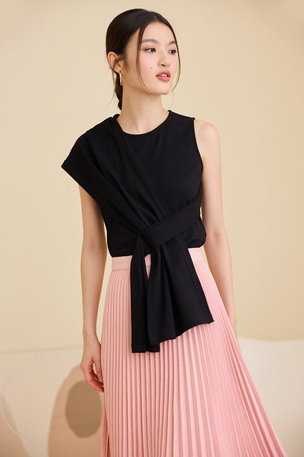 Shantelle Top In Classic Black