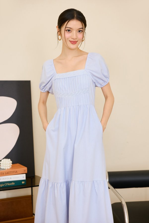 Serene Dress In Periwinkle