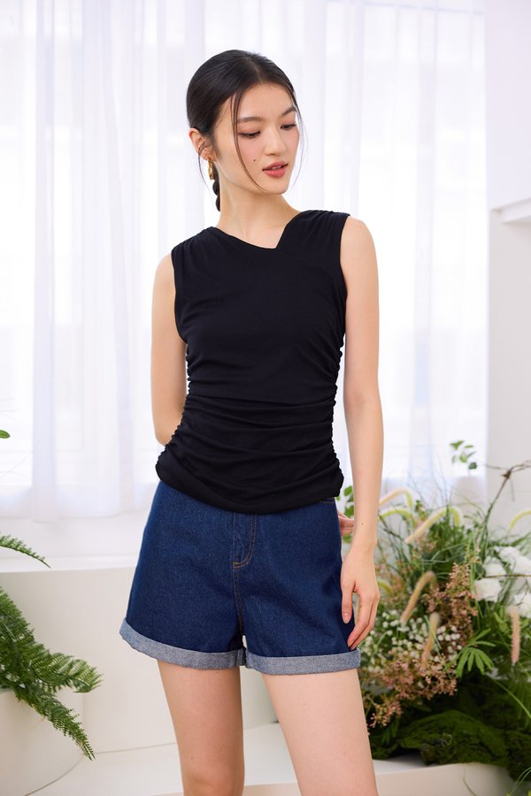 Kaia Top In Classic Black