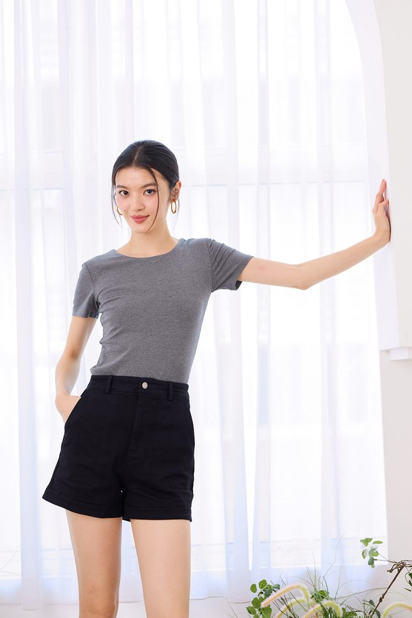 Rylee Shorts In Classic Black