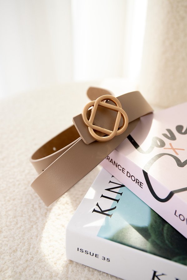 Chino Knot Belt In Natural