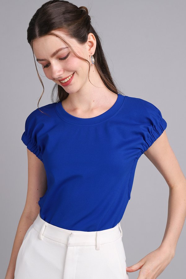 Remi Top In Cobalt Blue