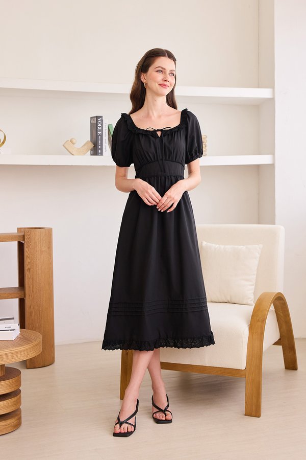Bethlyn Dress In Classic Black