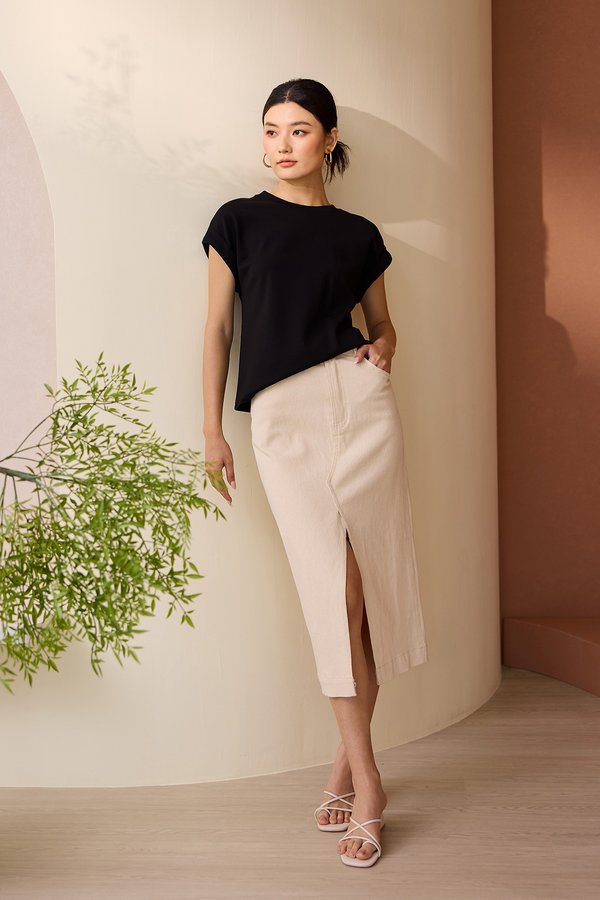 Harriet Top In Classic Black