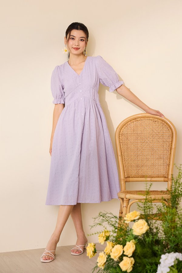 Jolyn Dress In Lavender