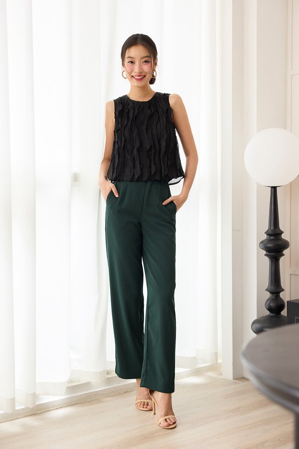 Jonah Top In Classic Black