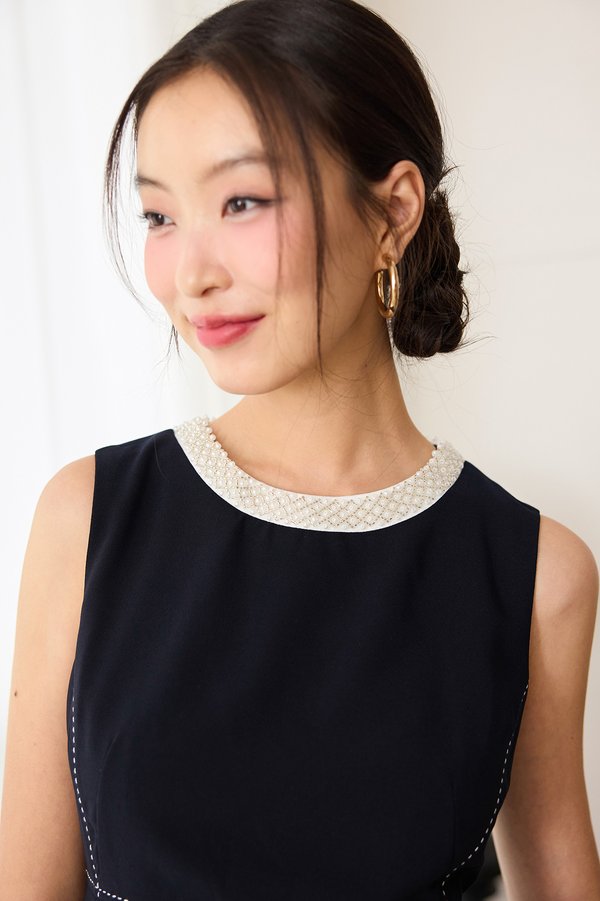 Saoirse Dress In Pearl Blue