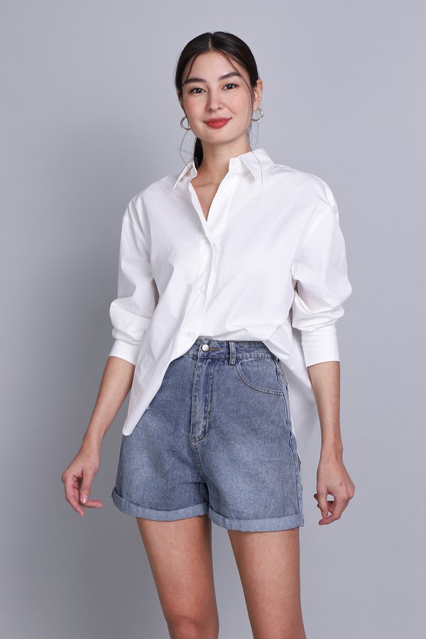 Cyrus Top In Classic White Cyrus Top In Classic White