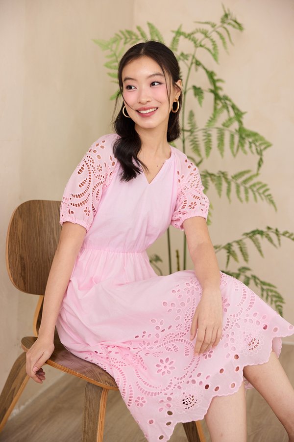 Mallory Dress In Ballet Pink Mallory Dress In Ballet Pink