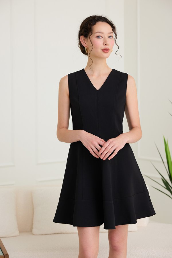 Enid Dress In Classic Black