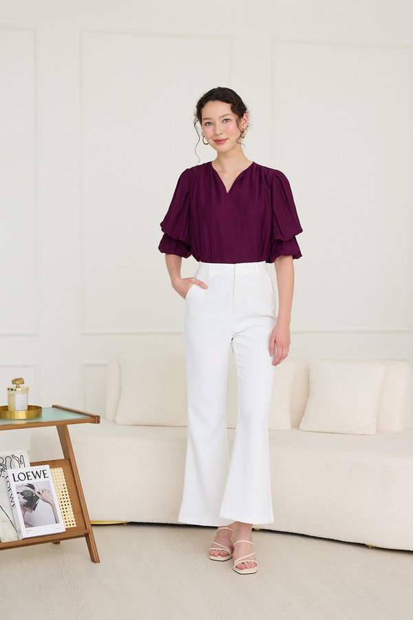 Leighton Pants In Classic White