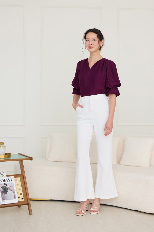 Leighton Pants In Classic White