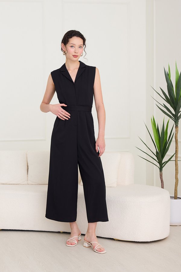 Mackenzie Romper In Classic Black