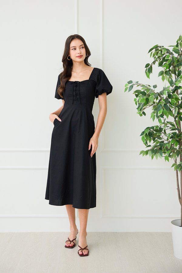 Cacelie Dress In Classic Black