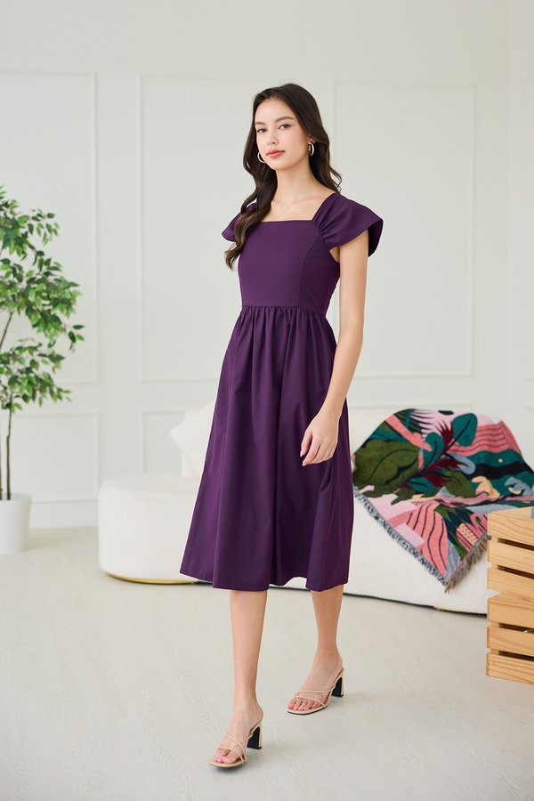 Christian Dress In Deep Purple
