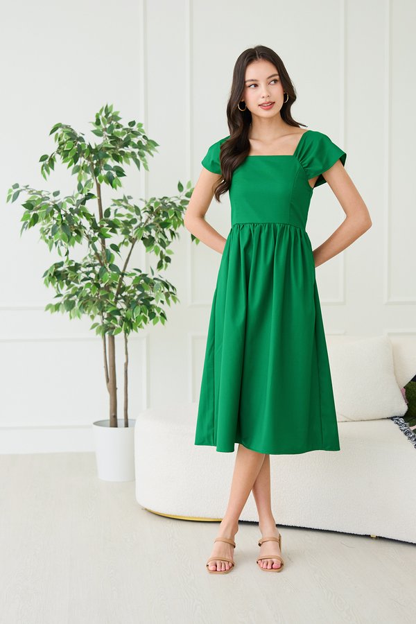 Christian Dress In Kelly Green