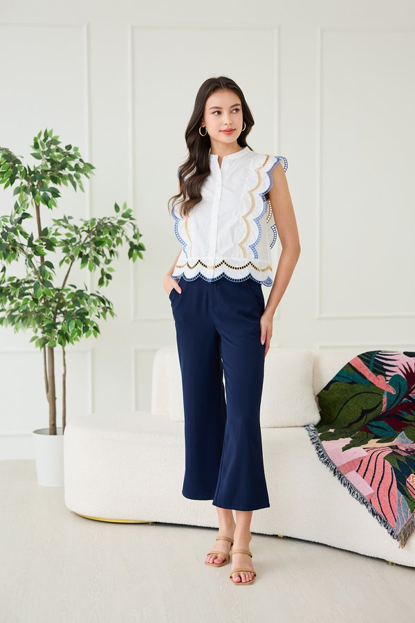 Eulalie Top In Classic White