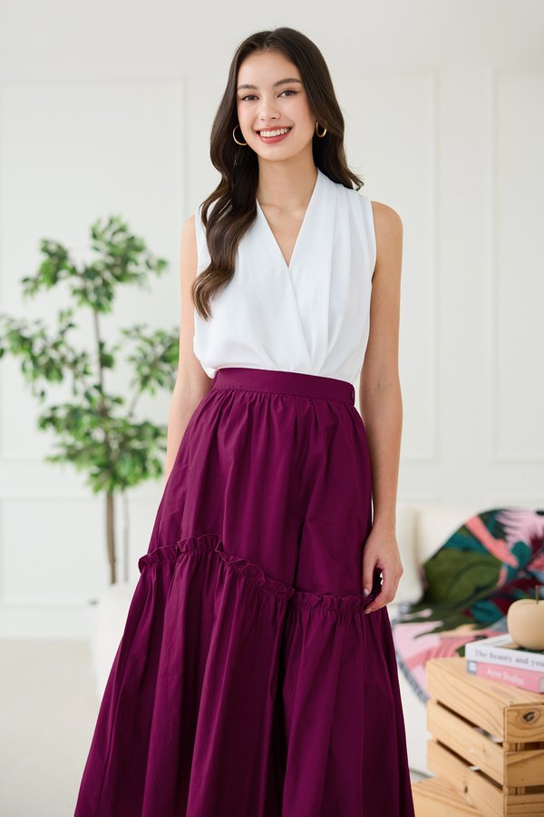 Leya Skirt In Magenta