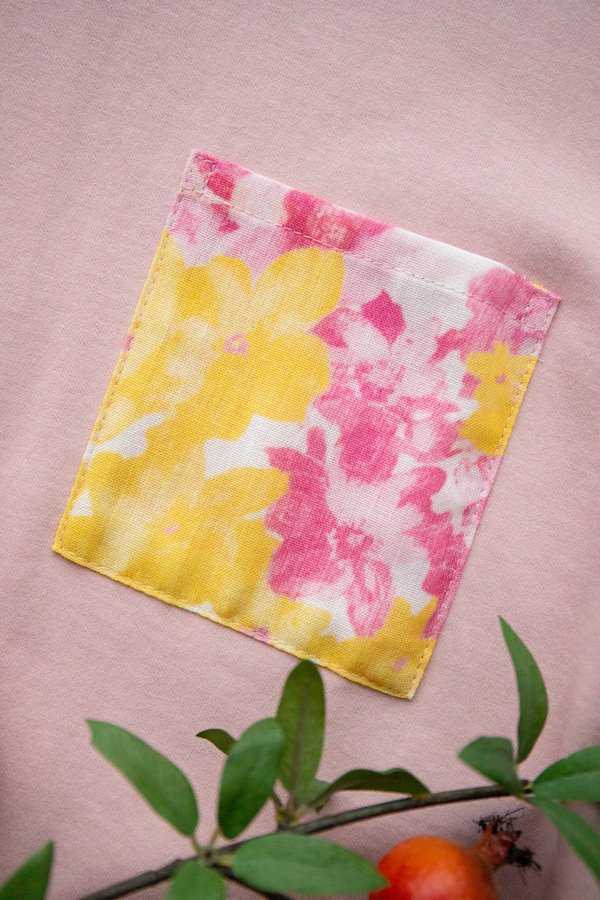 Dariel Men Tee In Soft Pink