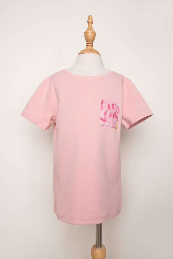 Elliott Boy Tee In Soft Pink