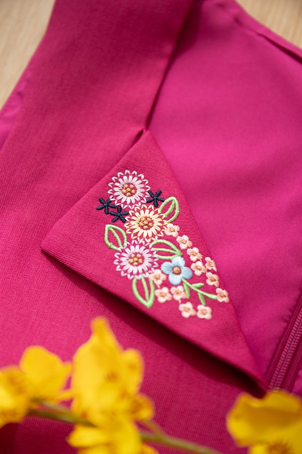 Cassandra Top In Magenta