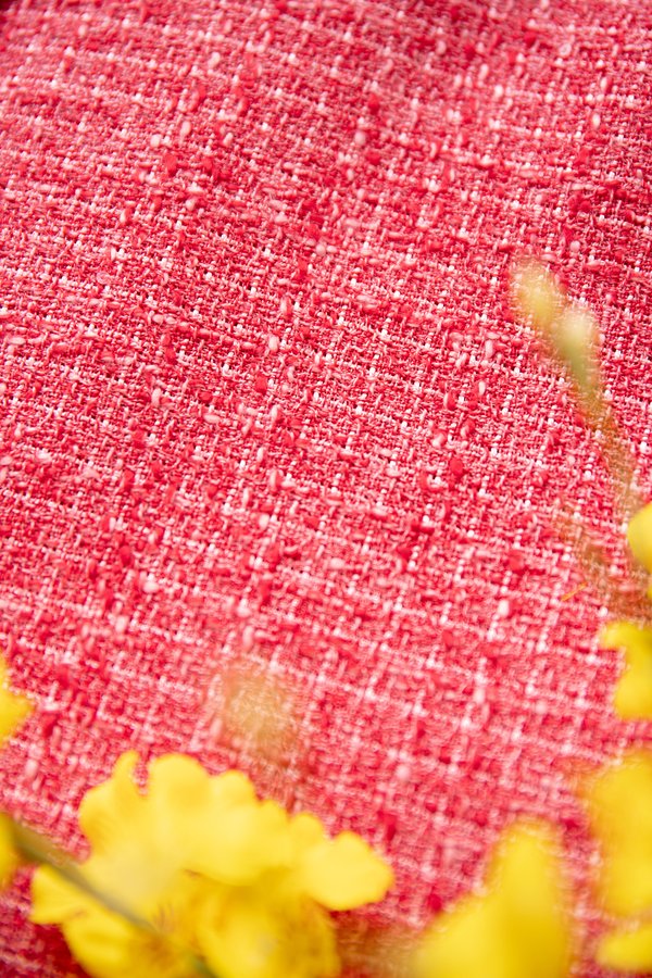 Arthur Shorts In Pink Tweed