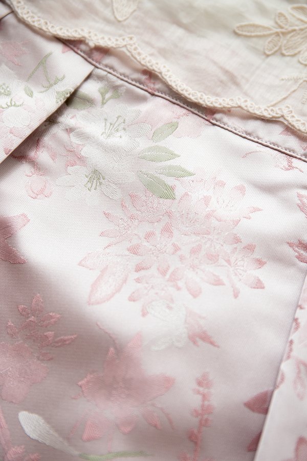 Lunar Notes Dress In Pink Blooms