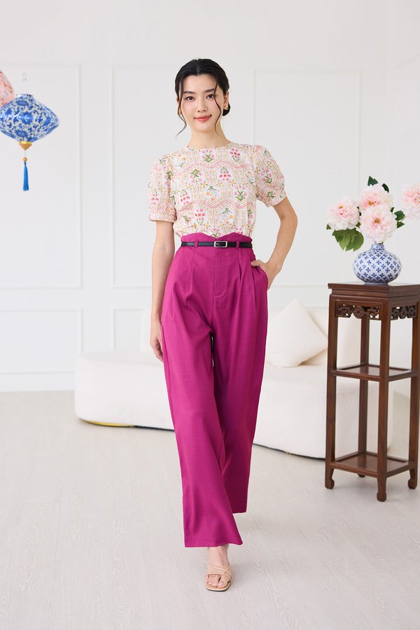 Finley Pants In Magenta