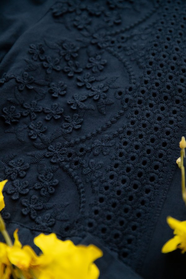 Raine Dress In Navy Blue