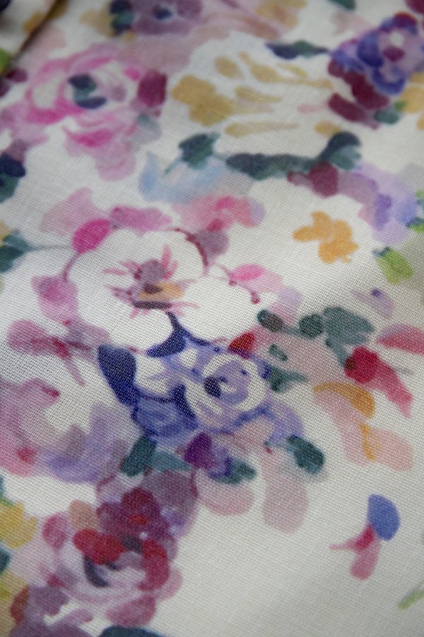 Dreamscape Top In Purple Florals