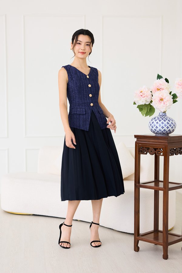 Middleton Dress In Navy Blue