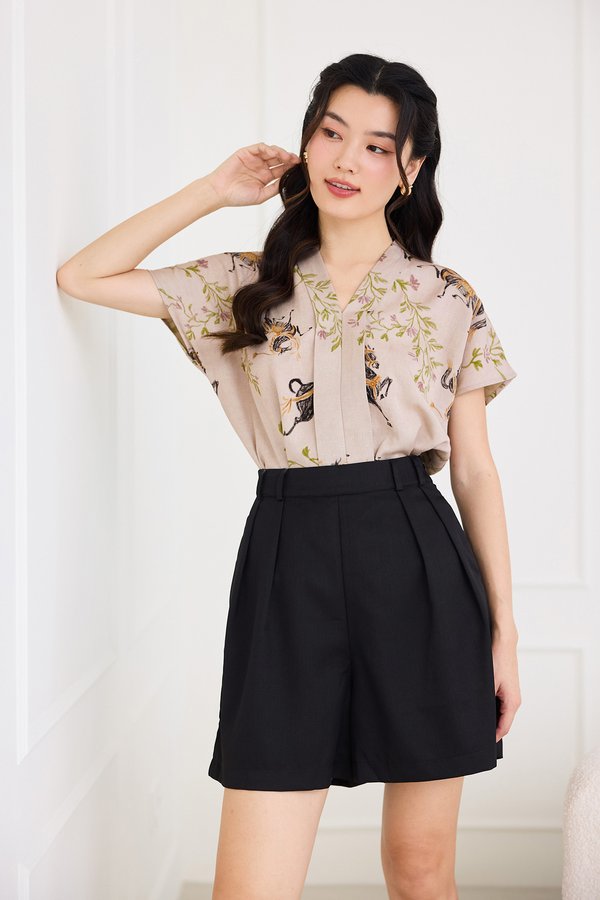 Hiro Shorts In Classic Black