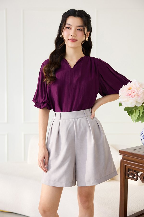 Hiro Shorts In Dove Grey