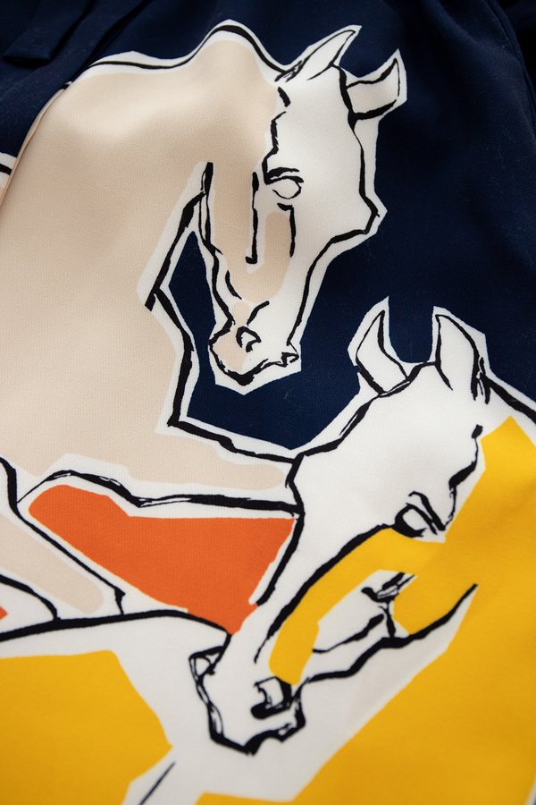 Cavallo Dress In Honey Blue