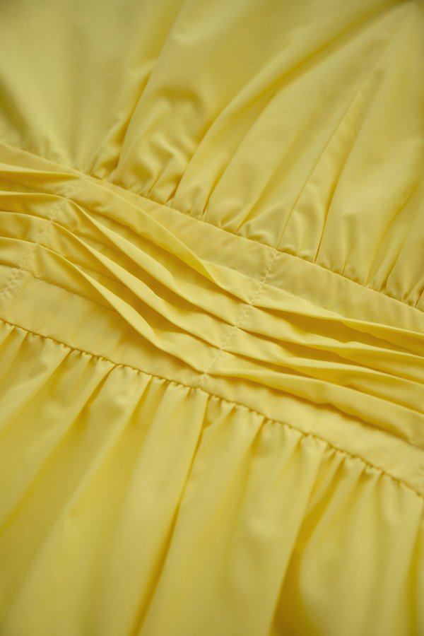 Diane Dress In Lemon Yellow