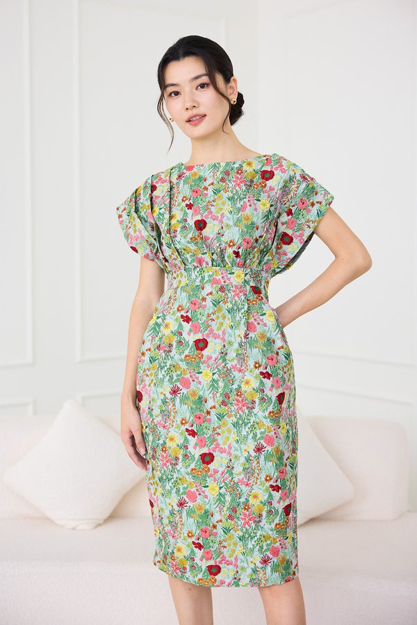 Nova Dress In Garden Florals