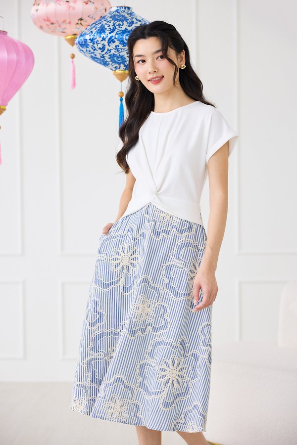 Athens Dress In Classic White