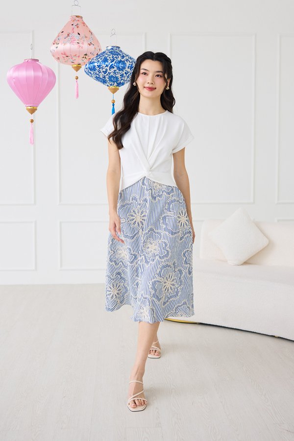 Athens Dress In Classic White