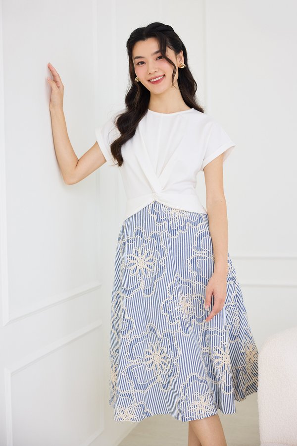 Athens Dress In Classic White