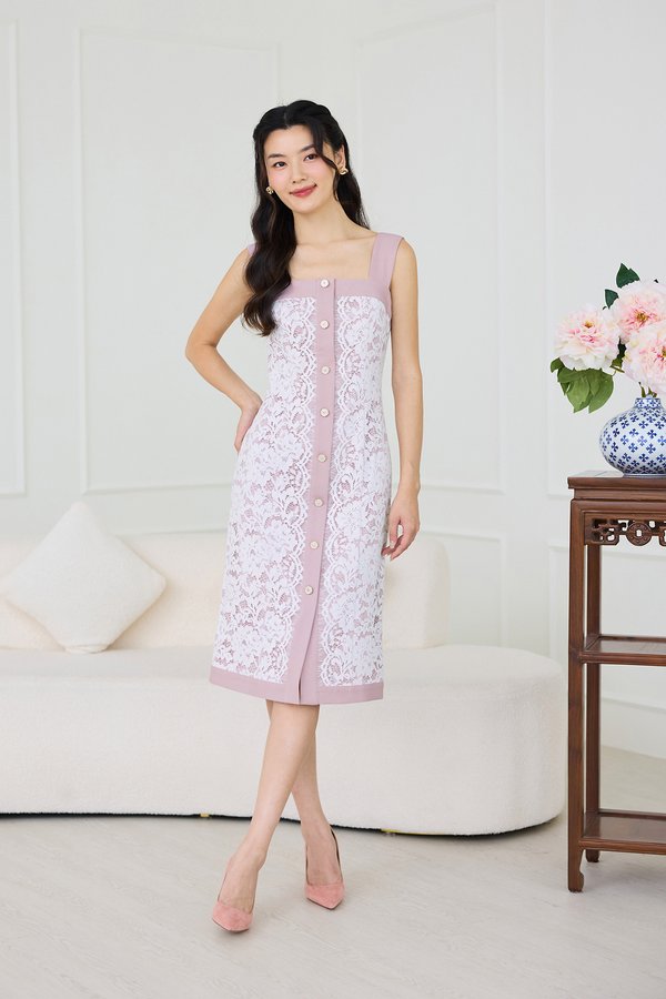 Christiana Dress In Soft Pink