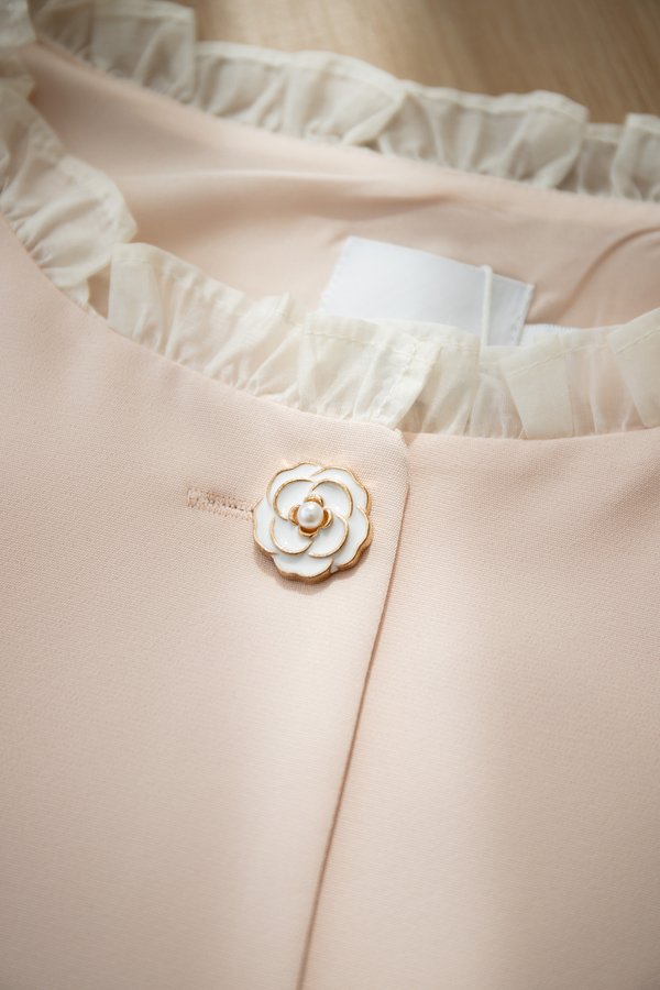 Destinee Jacket In Soft Pink