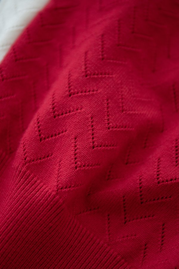 Auden Top In Cherry Red