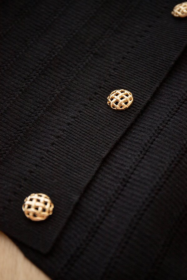 Britney Cardigan In Classic Black