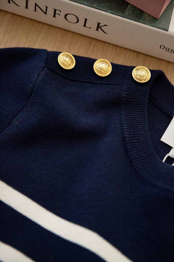 Lindsey Top In Nautical Blue